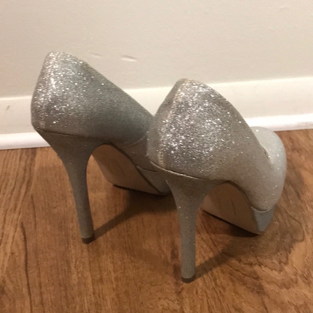 Silver Stiletto Heels - Picture 4 of 4